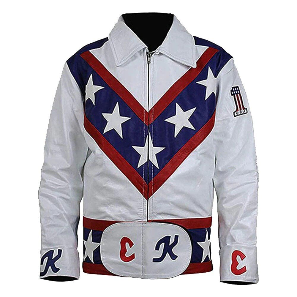 Daredevil Evel Knievel Leather Jacket