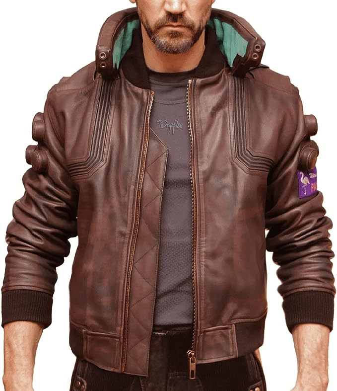 Video Game Cyberpunk 2077 Samurai Bomber Jacket