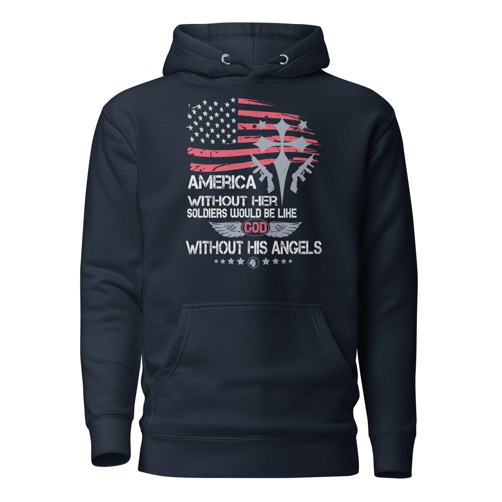 America Without Her Soldiers Unisex Hoodie