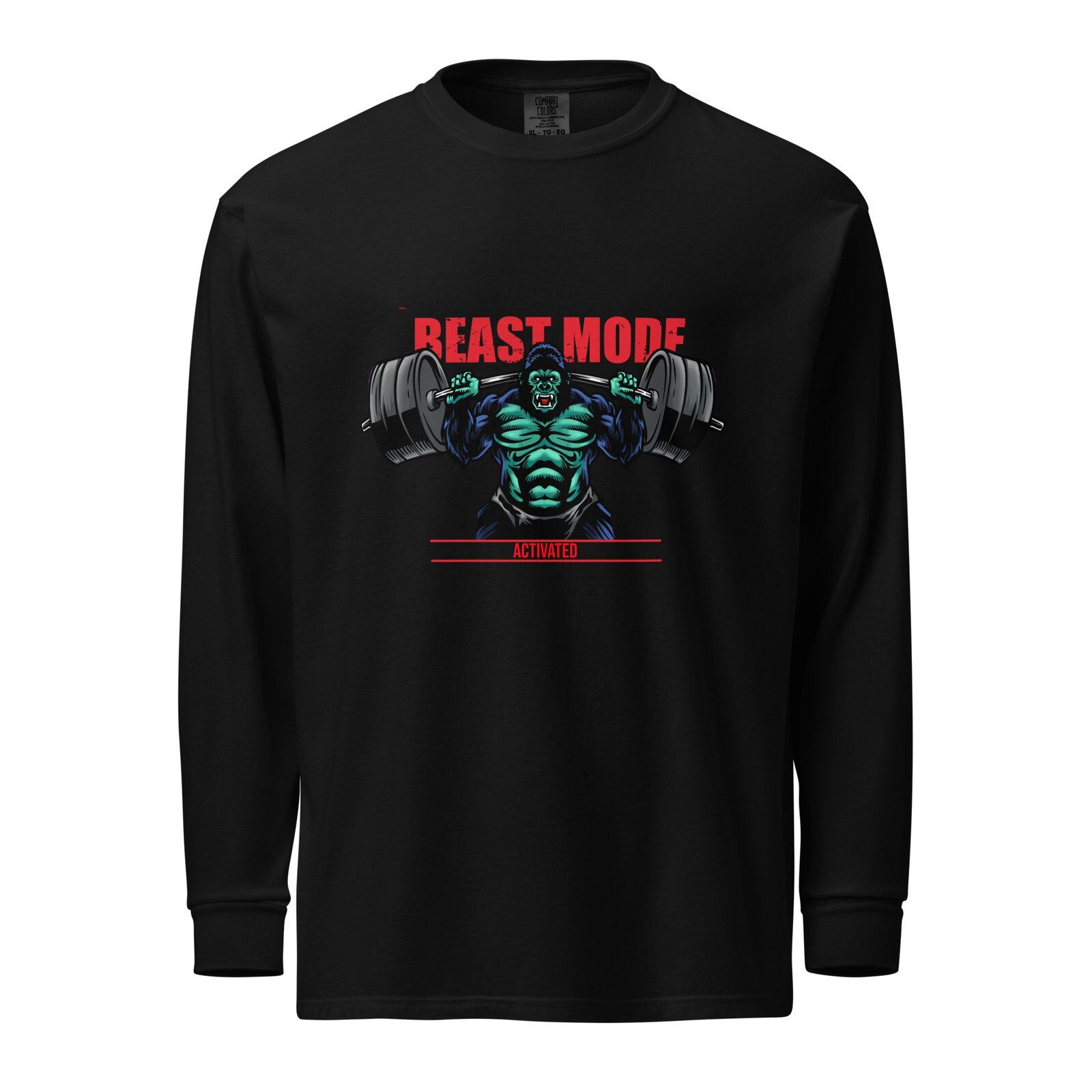 Beast Mode Unisex Long Sleeve Shirt